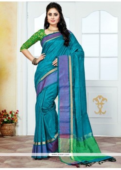 Art Silk Weaving Work Traditional Designer Saree