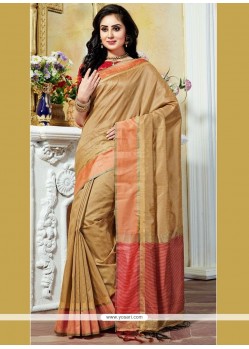 Art Silk Weaving Work Traditional Saree