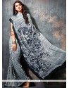 Faux Georgette Print Work Printed Saree