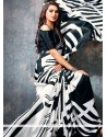 Faux Georgette Print Work Printed Saree