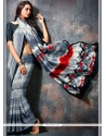 Multi Colour Printed Saree