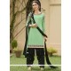 Green Cotton Punjabi Suit