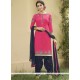 Pink Cotton Punjabi Suit