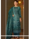 Viscose Designer Straight Suit