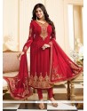 Ayesha Takia Lace Work Churidar Designer Suit