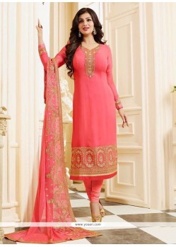 Ayesha Takia Pink Churidar Designer Suit