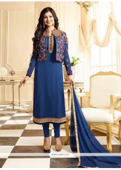 Ayesha Takia Embroidered Work Churidar Designer Suit