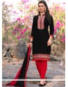 Resham Work Churidar Suit