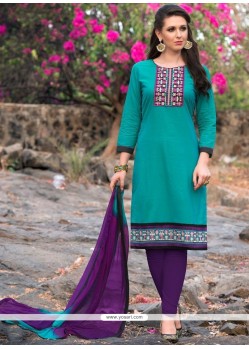 Cotton Churidar Suit