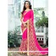 Faux Chiffon Embroidered Work Saree