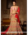 Resham Work Banglori Silk A Line Lehenga Choli