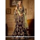 Velvet Resham Work A Line Lehenga Choli