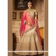 Banglori Silk Beige A Line Lehenga Choli