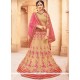 Beige Resham Work Lehenga Choli