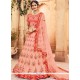 Net Patch Border Work Lehenga Choli