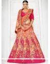 Jacquard Silk Lehenga Choli