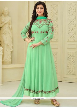 Ayesha Takia Sea Green Anarkali Suit