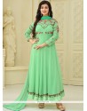 Ayesha Takia Sea Green Anarkali Suit