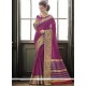 Purple Casual Saree