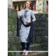 Cotton Grey Churidar Suit