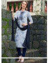 Cotton Grey Churidar Suit