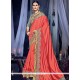 Art Silk Patch Border Work Classic Designer Saree