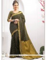Chanderi Cotton Lace Work Classic Saree