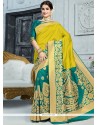 Weaving Work Traditional Designer Saree