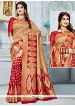 Weaving Work Designer Traditional Saree