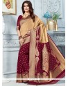 Art Silk Weaving Work Traditional Designer Saree