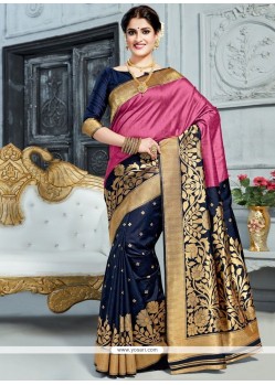 Weaving Work Traditional Designer Saree