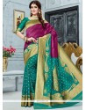 Art Silk Weaving Work Traditional Designer Saree