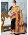 Black Traditional Designer Saree