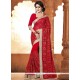 Embroidered Work Saree