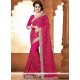 Hot Pink Designer Saree