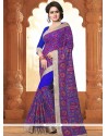 Blue Classic Saree