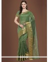 Chanderi Cotton Casual Saree