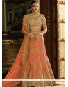 Zari Work Art Dupion Silk A Line Lehenga Choli