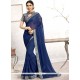 Blue Casual Saree