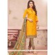 Yellow Churidar Suit