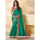 Patch Border Work Traditional Saree