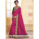 Art Silk Embroidered Work Traditional Designer Saree