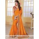 Patch Border Work Traditional Saree