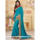 Art Silk Patch Border Work Designer Traditional Saree