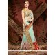 Net Blue Classic Designer Saree