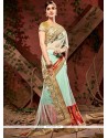 Net Blue Classic Designer Saree