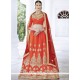 Faux Chiffon Resham Work Lehenga Choli