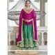 Green Net Lehenga Choli