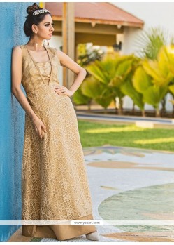 Net Print Work Designer Gown