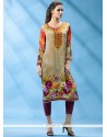 Multi Colour Casual Kurti